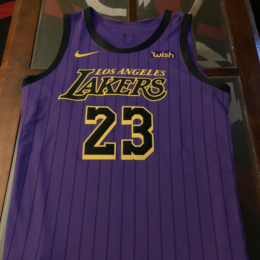 LeBron James Authentic City Jersey